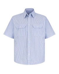 Red Kap Deluxe Short Sleeve Uniform Shirt - Tall Sizes