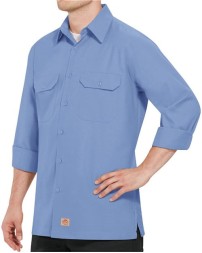 Red Kap Ripstop Long Sleeve Shirt - Tall Sizes