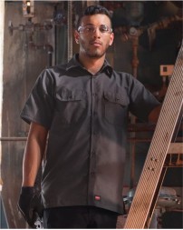 Red Kap Ripstop Short Sleeve Work Shirt - Tall Sizes
