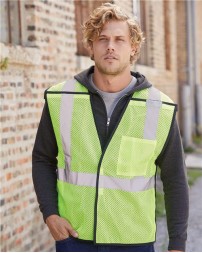 Kishigo Unisex One-Pocket Breakaway Vest