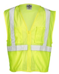 Kishigo Unisex Self Extinguishing Mesh Vest