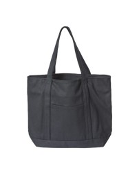 Liberty Bags XL Zippered Cotton Canvas Resort Tote