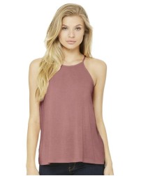 BELLA  CANVAS Women's Flowy High-Neck Tank