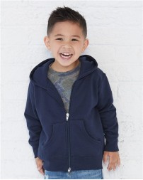 Rabbit Skins Toddler Full-Zip Fleece Hoodie