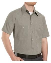 Red Kap Premium Short Sleeve Work Shirt - Tall Sizes