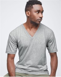 American Apparel Fine Jersey V-Neck Tee