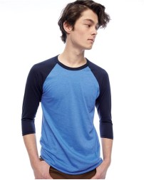 American Apparel 5050 Raglan Three-Quarter Sleeve Tee