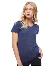 American Apparel Womens Triblend Track Tee