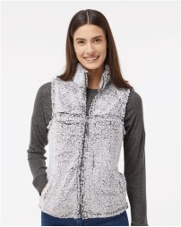 Boxercraft Womens Sherpa Full-Zip Vest