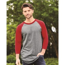 Augusta Sportswear Three-Quarter Raglan Sleeve Baseball Jersey