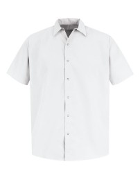 Red Kap Specialized Pocketless Polyester Work Shirt