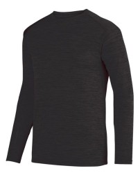 Augusta Sportswear Shadow Tonal Heather Long Sleeve T-Shirt
