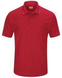 Red Kap Short Sleeve Performance Knit Pocketless Core Polo