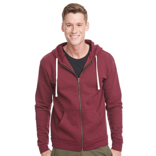 Next Level Santa Barbara Full-Zip Hoodie