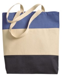 Q-Tees 11L Tri-Color Tote