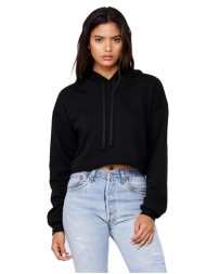 BELLA  CANVAS Women's Crop Fleece Hoodie