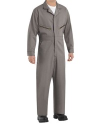 Red Kap Zip-Front Cotton Coverall - Tall Sizes