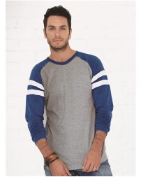 LAT Fine Jersey Mash Up Long Sleeve Tee