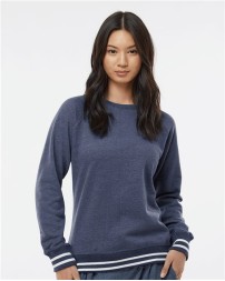 J America Womens Relay Crewneck Sweatshirt