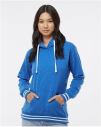 J America Womens Relay Hooded Sweatshirt