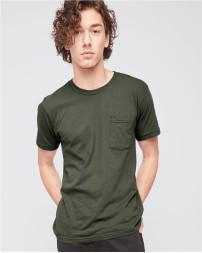 American Apparel Fine Jersey Pocket Tee