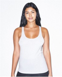 American Apparel Women's PolyCotton Racerback Tank