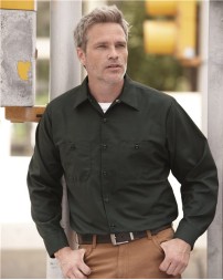 Red Kap Industrial Long Sleeve Work Shirt