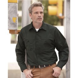 Red Kap Industrial Long Sleeve Work Shirt