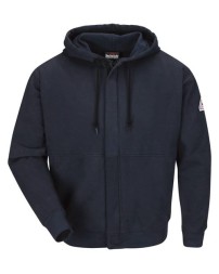 Bulwark Zip-Front Hooded Sweatshirt