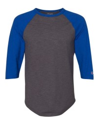 Champion Premium Fashion Raglan Three-Quarter Sleeve Baseball T-Shirt