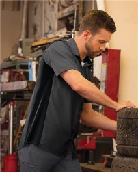 Red Kap Performance Plus Short Sleeve Shirt with Oilblok Technology - Tall Sizes