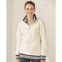 Boxercraft Varsity Sherpa Quarter-Zip Pullover