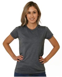 Bayside Women's USA-Made Triblend T-Shirt