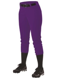Alleson Athletic Girls' Belt Loop Fast-Pitch Pants