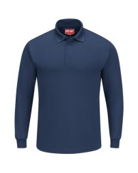 Red Kap Long Sleeve Performance Knit Polo