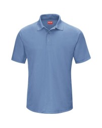 Red Kap Short Sleeve Performance Knit Gripper-Front Polo