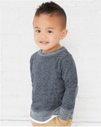 Rabbit Skins Toddler Harborside Mélange French Terry Crew