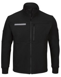 Bulwark Zip Front Fleece Jacket-Cotton Spandex Blend