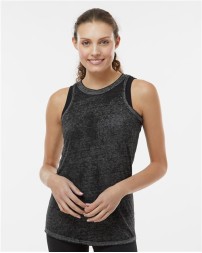 J America Womens Zen Jersey Tank Top
