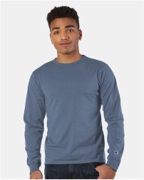 Champion Garment-Dyed Long Sleeve T-Shirt