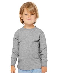 BELLA  CANVAS Toddler Jersey Long Sleeve Tee