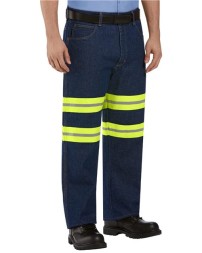 Red Kap Enhanced Visibility Relaxed Fit Jeans