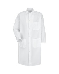 Red Kap Butcher Coat with Exterior Chest Pocket