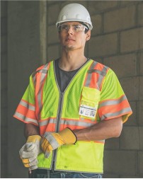 Kishigo Unisex Premium Brilliant Series Ultimate Reflective Class 3 Vest
