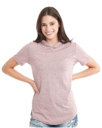 Next Level Mock Twist Hoodie T-Shirt
