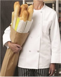 Chef Designs Eight Pearl Button Chef Coat - Tall Sizes