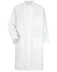 Red Kap Gripper - Front Butcher Frock - Interior Chest Pocket