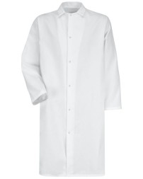 Red Kap Gripper - Front Butcher Frock - No Pockets