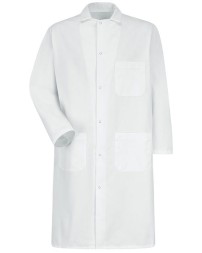 Red Kap Gripper - Front Butcher Frock - Exterior Chest Pocket