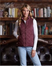 Weatherproof Women's Vintage Diamond Quilted Vest